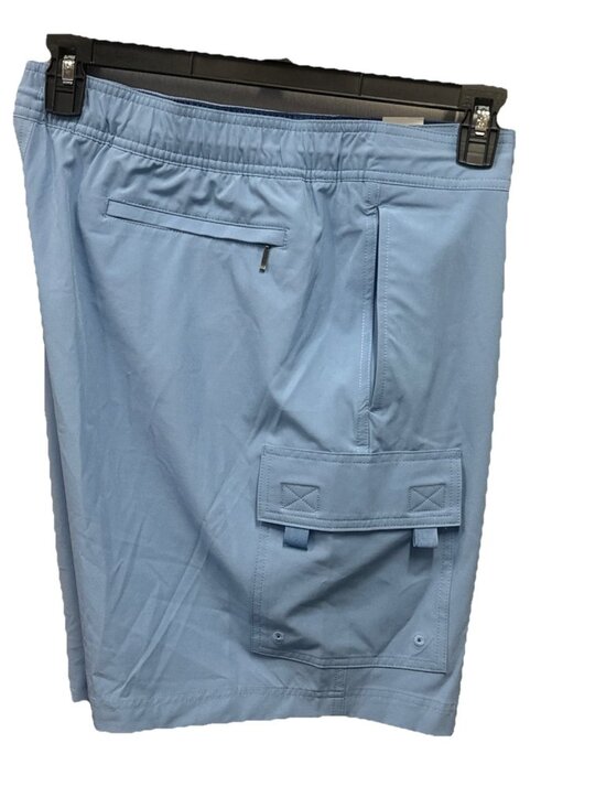 Caribbean Other - Caribbean Men's XL Cargo Swim Trunks Lined Indigo Blue Shorts 9" inseam